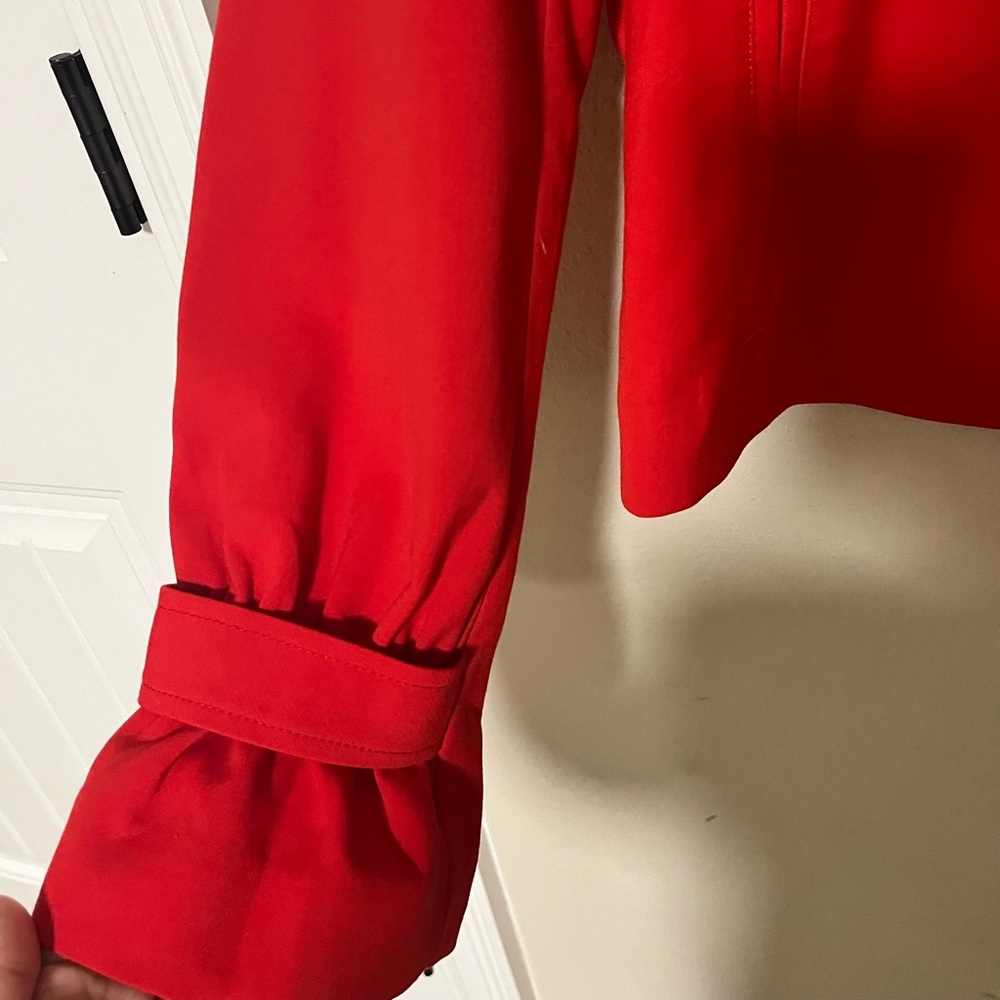 Banana Republic NWOT Red Blazer - Picture 3 of 4